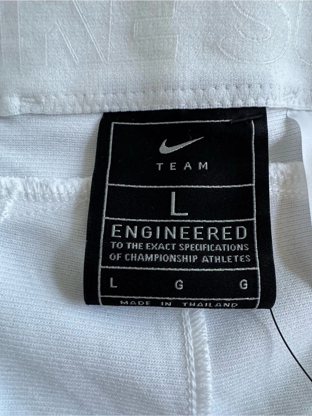 Nike white softball